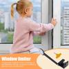 Aluminiumlegierung Fensterschloss Stopper Schiebefenster Diebstahlsicherung Fenster Schiebetür Baby Kinder Kindersicherheit Türen Schloss