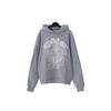 Felpa Unisex con Stampa Grafica di Lettere Vestibilità Larga Pullover Streetwear Set di Felpa e Pantaloni per Coppia