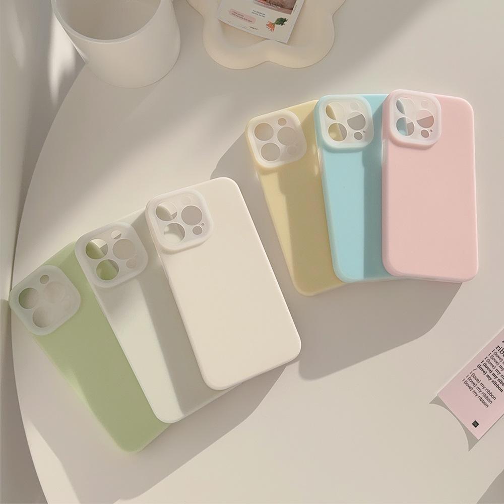 Jelly liquid16Suitable for Apple phone cases iphone17Anti-Fall14promax Solid Color Simple12All Inclusive13