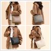 MFFOR Women's Genuine Leather Shoulder Bag, Crossbody Bag, Large Capacity, Soft, Lightweight, ShoulderCrossbody Bag, Casual, Commuting, Simple,