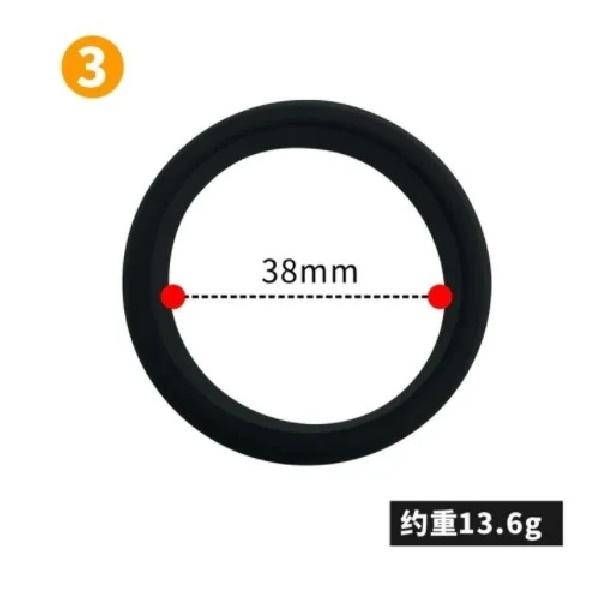 6 Size Elastic Silicone Cock Ring Ball Stretcher Foreskin Loop For Men Penis Erection Extender Semen Lock Couple Game Sex Toys