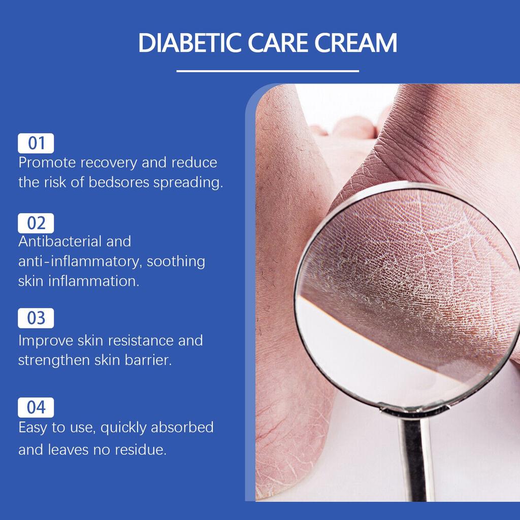 Bedsore Care Cream Relieves Diabetic Skin Infections Herbal Ingredients