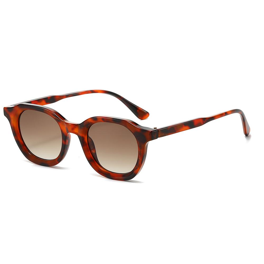 New In Classic Vintage Luxury Designer Round Brand Sunglasses Women For Men Sun Glasses Punk Popular Outdoor Travel Shades Uv400