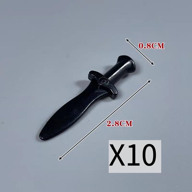 MOC Medieval Building Blocks Character Parts Model Toy Castle Knight Soldier Sword Bow Armor Shield Spear Piercing Parts Bricks