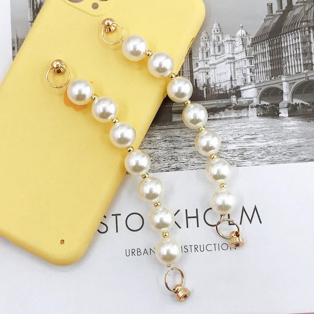 Yi Lian DIY Pearl Bracelet Phone Case Accessories - Imitation Pearl Lanyard Components