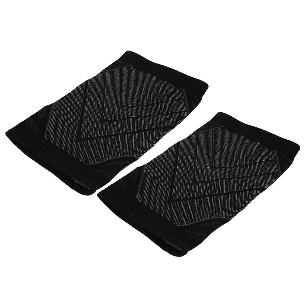 Unisex Allgemeine Outdoor-Sportarten Knieschoner Elastische Strick-Kniepolster für Fußball BasketballL