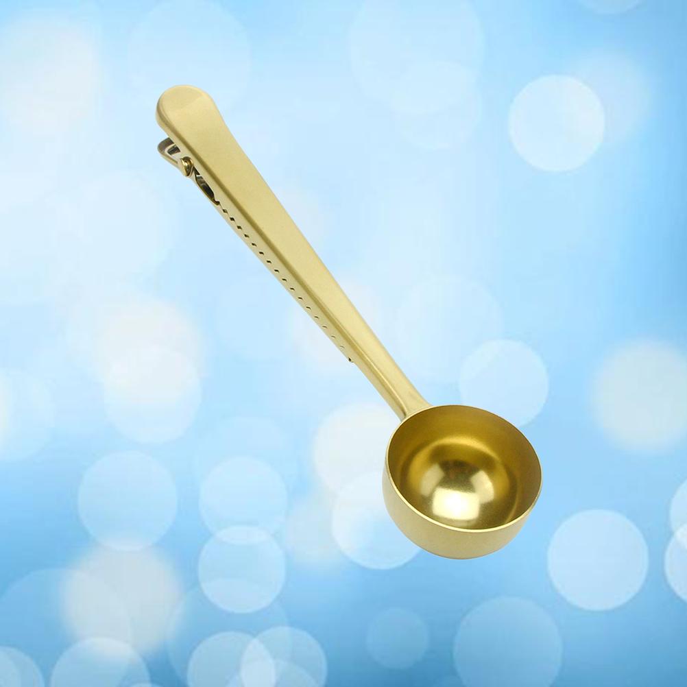 1 Pc Coffee Measuring Scoop Stainless Steel Coffee Spoon Tea Scoop Milk