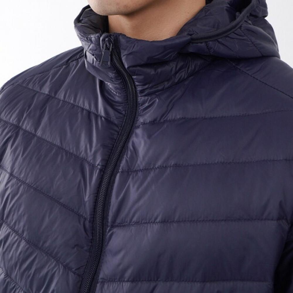 Onl Men S Lightweight Duck Down Hooded Short Padding