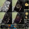 Crescent Moon Sun Case For Xiaomi 14T 13T Pro 11T 12T 13 14 15 Ultra POCO X7 Pro X3 X5 X6 F5 F6 M6 Pro Cover