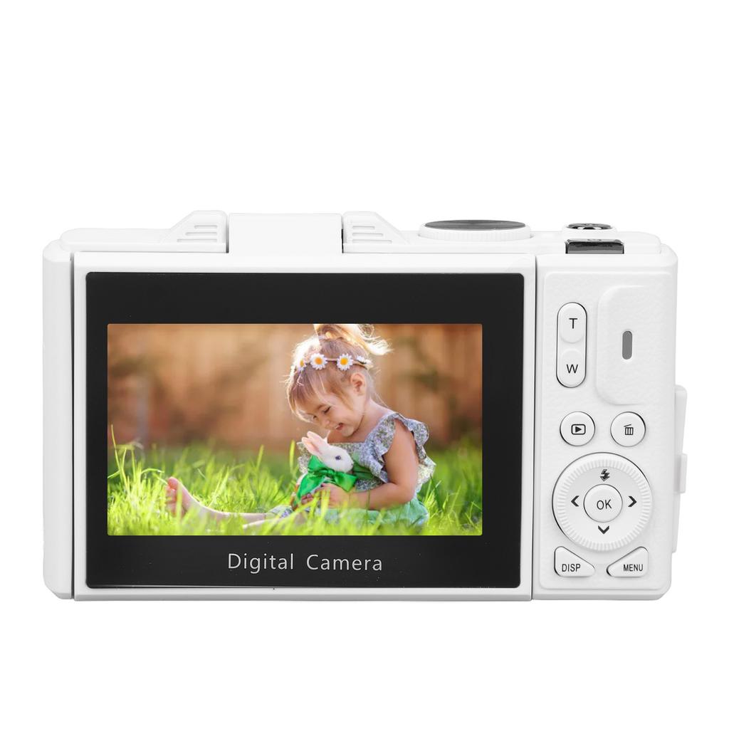 4K Digital Camera for Photography 64MP HD Auto  18X Digital Zoom WiFi Mirrorless Camera with 3 Inch   Screen for Travel