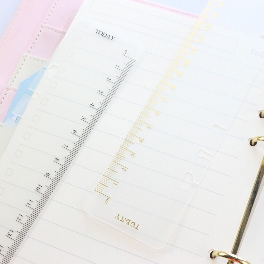 Linijka prosta Linijka kreślarska Linijka indeksowa Separator Zakładka do notesu na luźnych kartkach