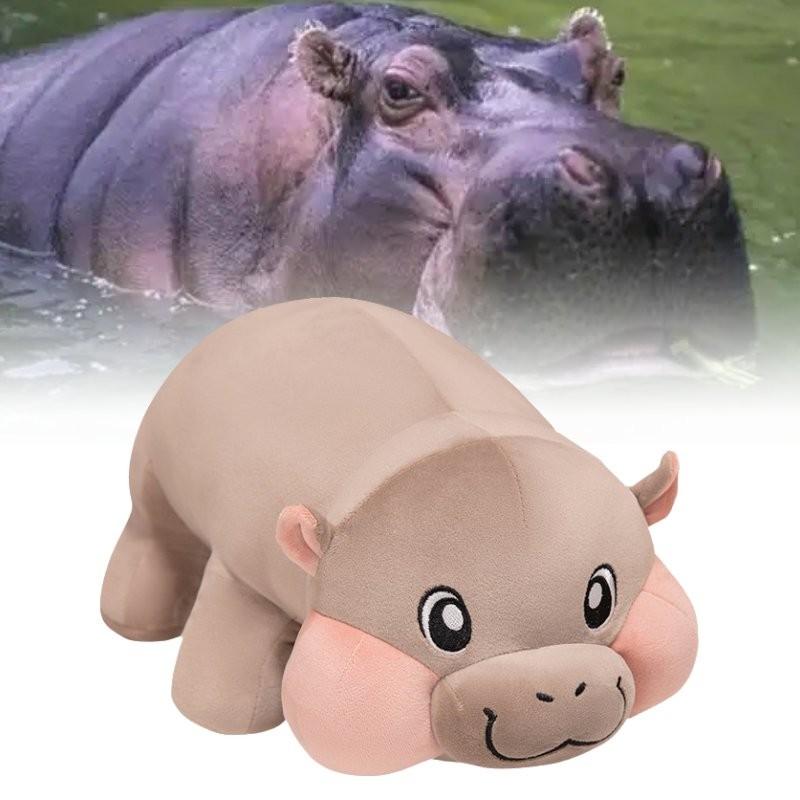 Hippopotamus Plush Toy Room Decoration Ornaments Child Christmas Gift Cotton Pp
