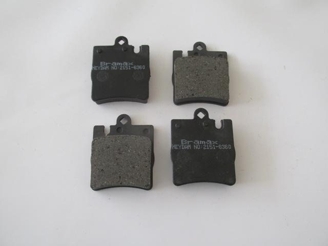 For Mercedes E Class W22010 202000 2002 Rear Brake Pad Wireless Disc 63 A0024205220