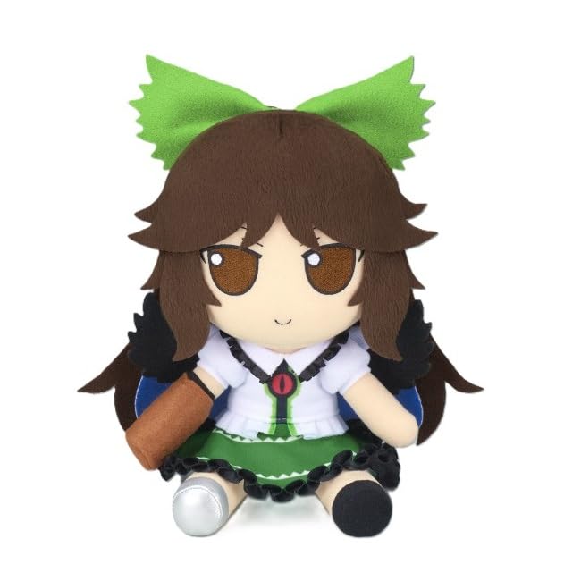 

Bonus can badge included with purchase Gift Touhou Touhou Plush Toy Series Official Goods 80 Reimu Utsuho Fluffy and fluffy.
