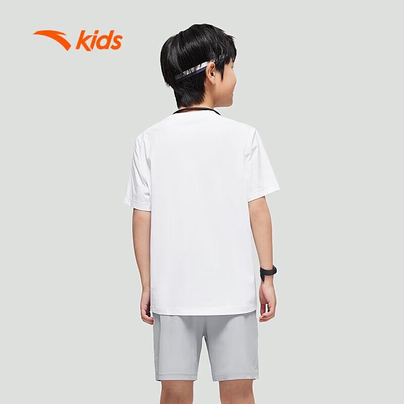 Anta Boys' Quick-Dry Short Sleeve Sports T-Shirt
