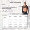 Mens See-Through Sheer Mesh Half Tank Tops Shirts Long Sleeve Body Chest Harness Crop Top Sexy Tanks Arm Sleeves Shrug Clubwear