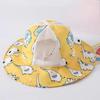 Children's Summer Mesh Sun Hat - Large Brim Fisherman Style for Boys and Girls