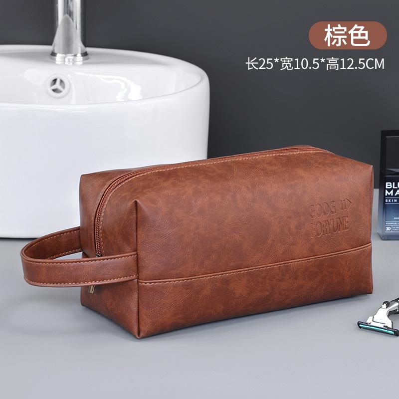 

Cross Border Men s Grooming Bag Travel Skincare Product Storage Hand Raised Multifunctional Makeup Portable