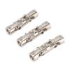 RC universalleddaksel 8 mm til 8 mm 3-seksjons roterbar stålkobling Styrekobling for RC