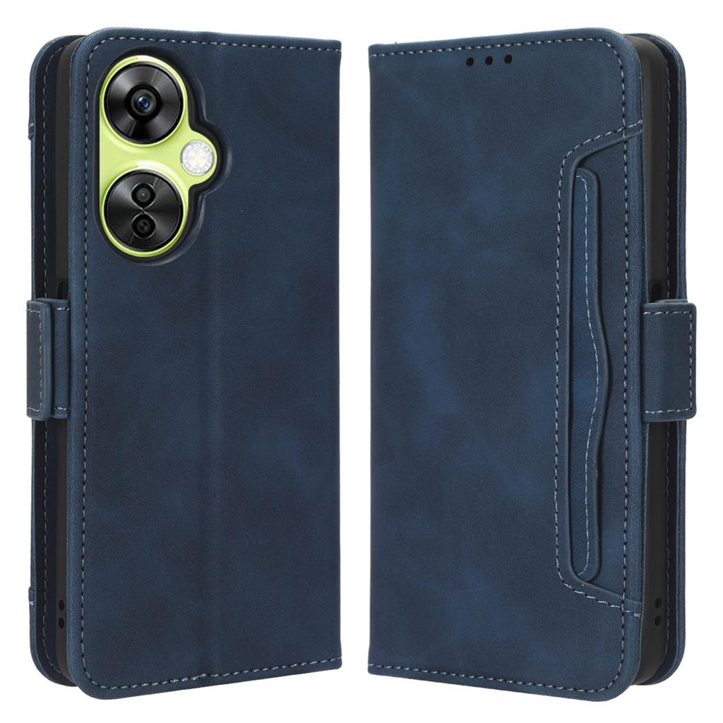 For OnePlus Nord CE 3 Lite 5G/Nord N30 5G Multiple Card Slots Phone Case Leather Wallet Stand Cover