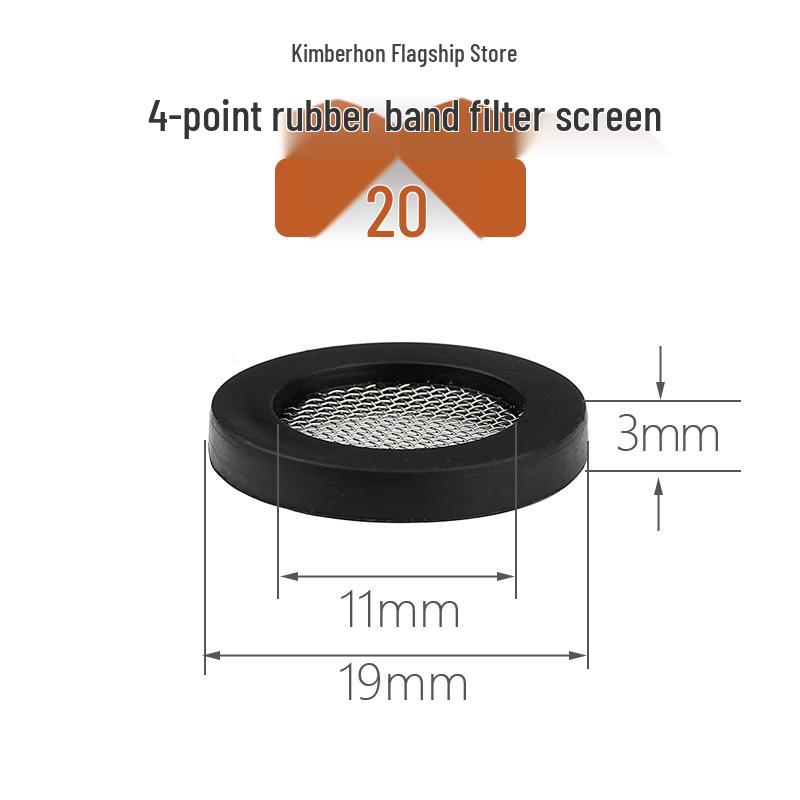 Silicone Rubber Gasket Shower Head Seal Ring, Water Heater Pipe Flat Washer, 4-6 Minute Installation.