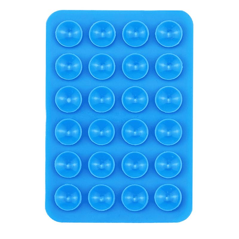 Single-Sided Silicone Suction Phone Holder Mat Multifunctional Suction Cup Wall Anti-slip Detachable Phone Rubber Sucker Pad