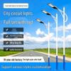 Outdoor LED Street Light Set - Super Bright, 6m/8m High Pole Ideal for Rural Roads and Courtyards