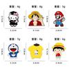 Cartoon Metal Badge Doraemon Alloy Oil Drip Brooch Super Mario Badge