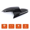 Glossy Black Exterior Rearview Mirror Cover Trim For Hyundai Santa Cruz +