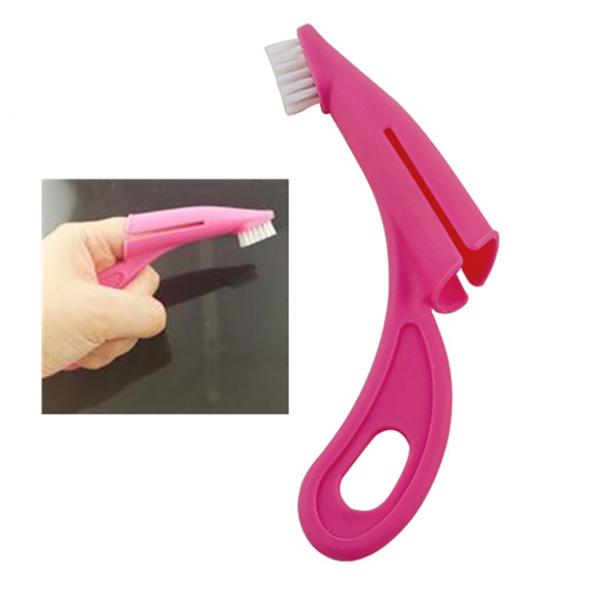 Pet Finger Toothbrush with Handle Teddy Dog Soft Brush Tartar Tooth Tool Dog Cat Cleaning Supplies