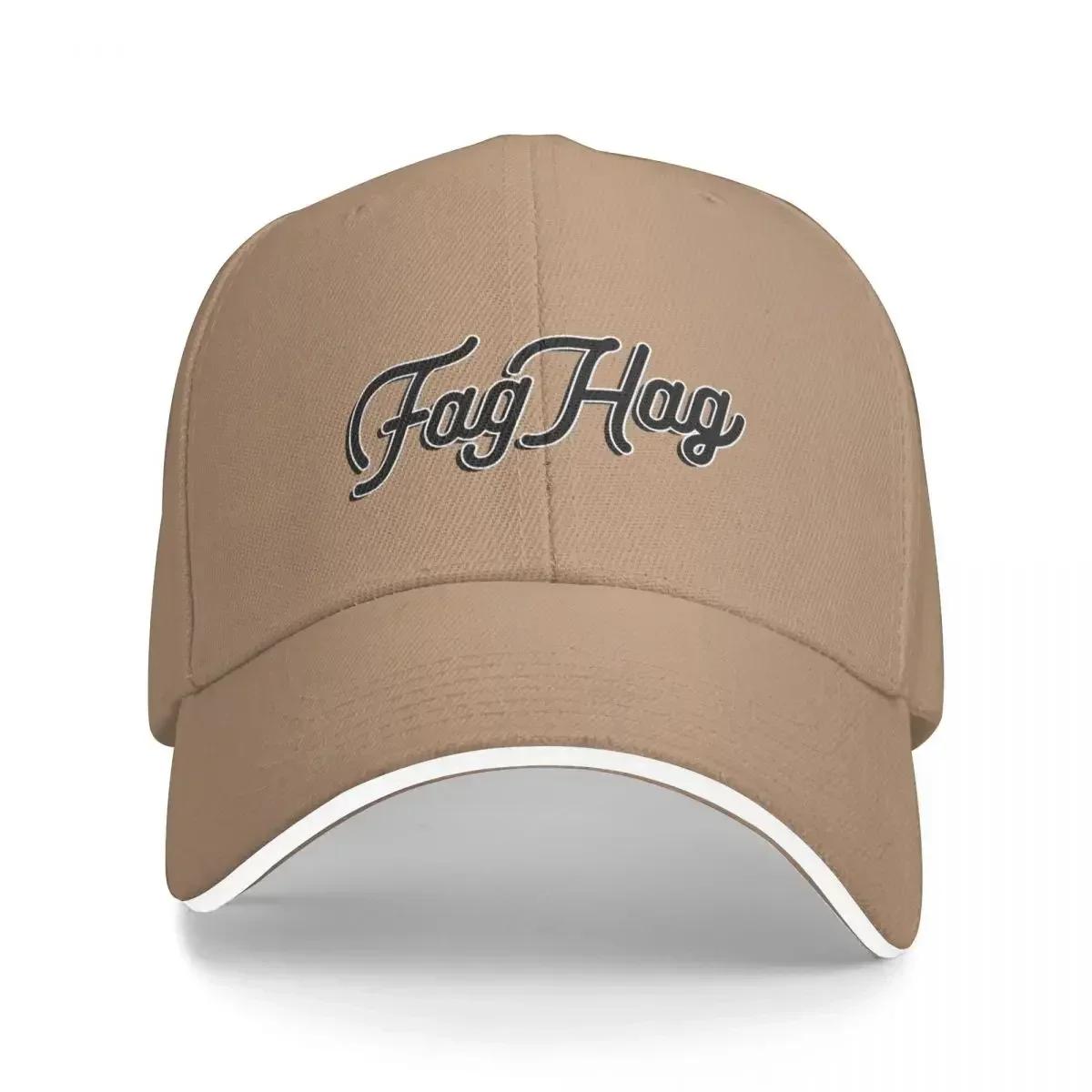 Fag Hag in black Baseball Cap Thermal Visor Hip Hop dad hat Male Women s
