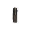 Coach Color Block Zipper Card Case With Metal Logo Canvas And Leather Women Card Case Black Brown C0058-IMAA8