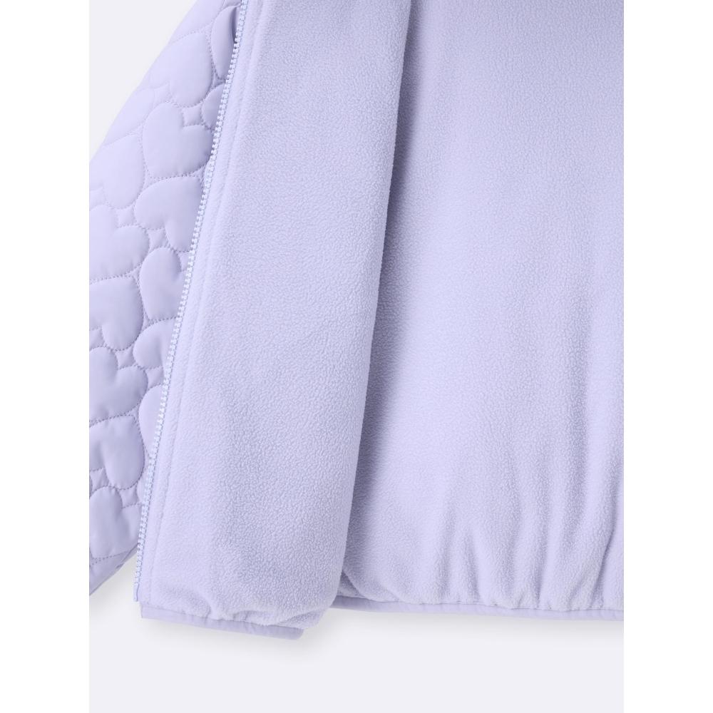 GU by Uniqlo Girls Warm Padded Heart Quilting Blouson
