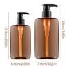 1Pcs Transparent Bottlesnding Soap Dispenser 200/300ml Pump Bottle  Shampoo Lotion Body Wash