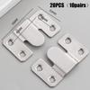 20Pcs Universal Mounting Hooks Heavy Duty Wall Hanger Bracket For Pictures Frames Furniture Home Decor Storage