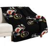 Lucky Strike Cagiva Elefant Cartoon Throw Blanket Soft Solid Color Blanket for Couch Bed