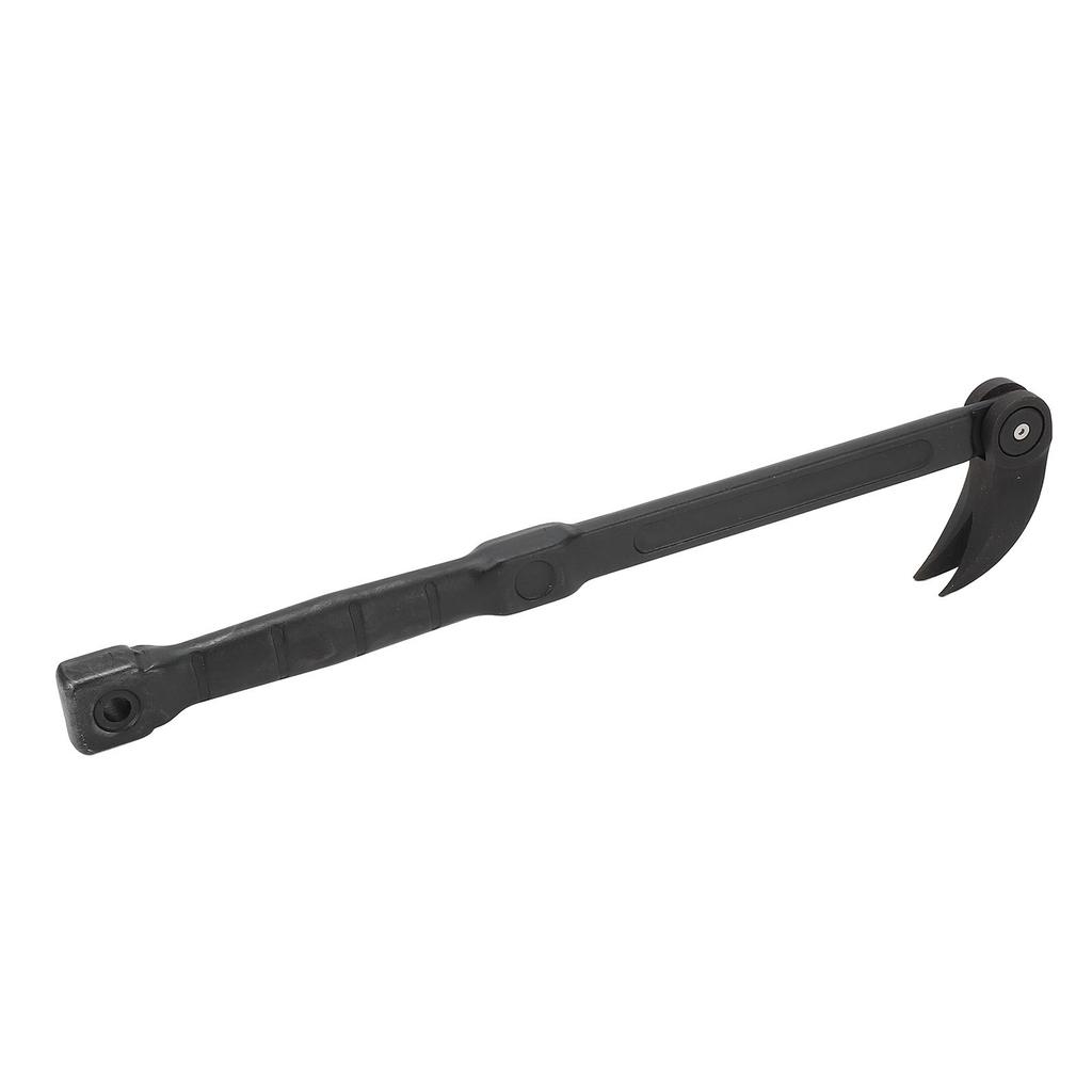 14in Rolling Head Pry Bar Cr V Steel Multifunctional Ratchet Tire Wrecking Bar for Automotive Repair