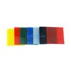 HX6F Pack of 7 Sturdy Glass Squares Ornament For Home Crafting And School Art Classes