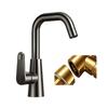 Kitchen Faucet Pull Out Sprayer Dual Function Hot Cold Water Mixer Tap Stainless Steel Deck Mount Single Handle