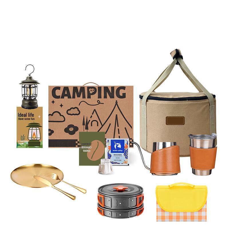 Набор для кемпинга Wuyi: Кофе и посуда Ruixing Coffee, Cookware, Picnic Mat