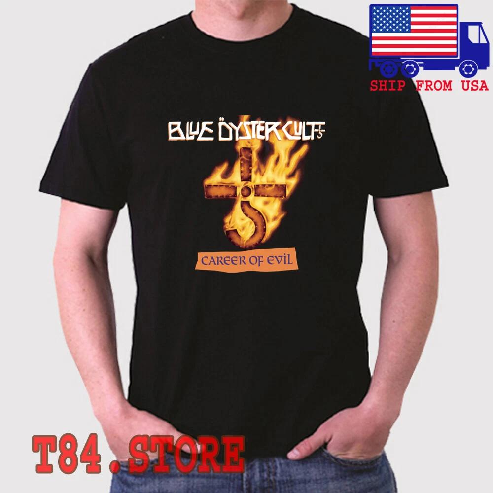 Blue Oyster Cult Career of Evil Men s Black Size S to 5XL S