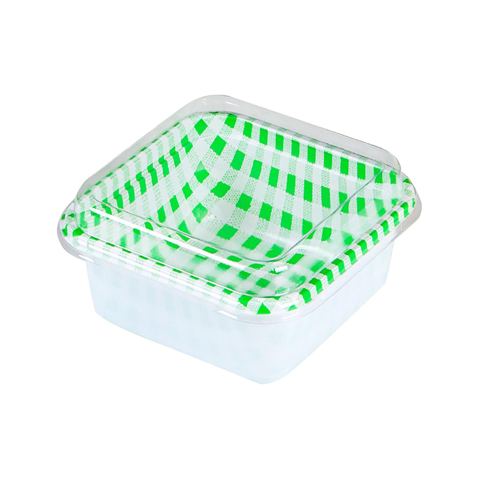 

10pcs Sushi Packing Box, Spring Outing, Picnic, Disposable Box, Bowl, Bento, Rice, Food, Internet Famous Household, Takeaway, Fruit, Camping One Size зелёный
