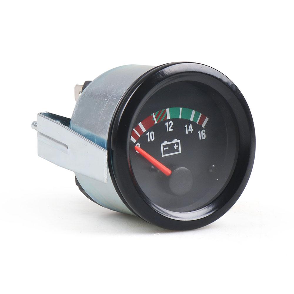 2" 52mm Car Voltmeter Pointer 12V /24V Volt Gauge Voltage Meter Yellow Light Car Meter