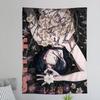 Anime Chainsaw Man Reze Arc Cartoon Tapestry Wall Hanging Decoration Household Home Decor