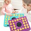 Pop Up Time-Matching Puzzle Toy Family Fun Time Board Puzzle Toy  Children Adult
