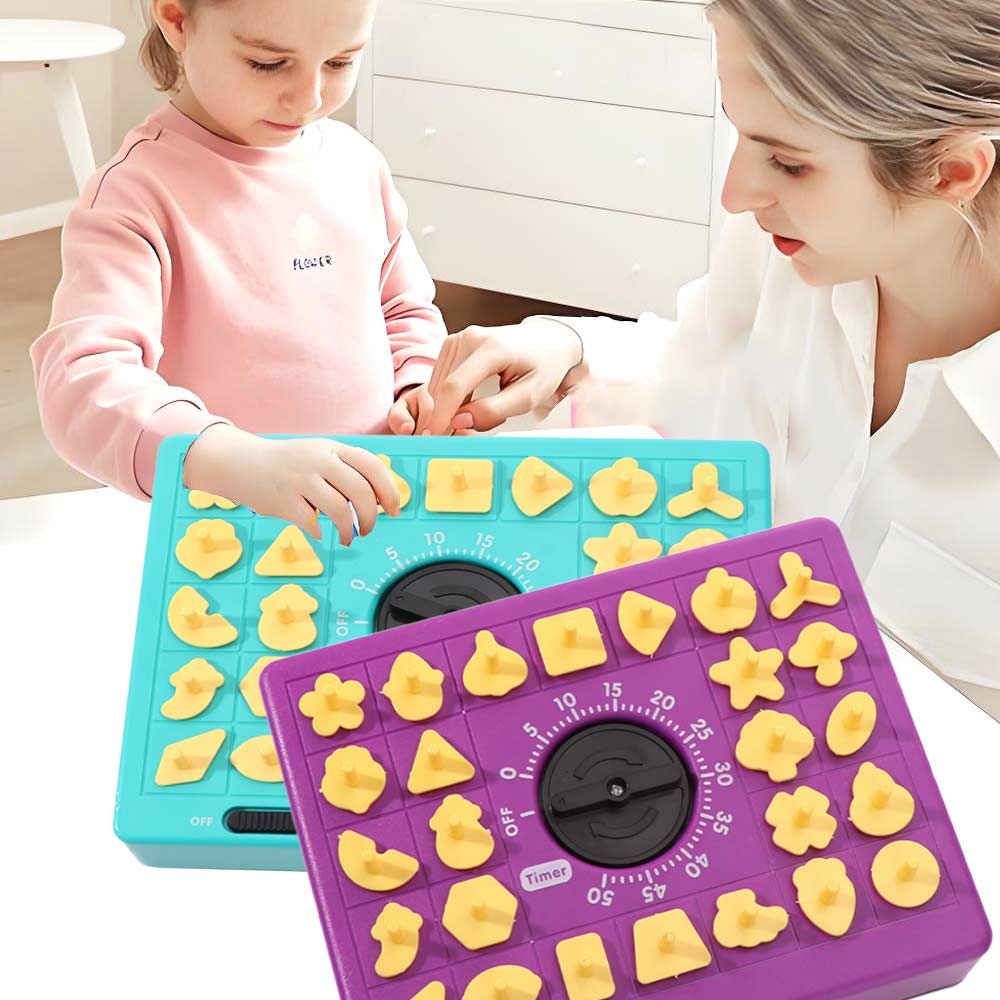 Pop Up Time-Matching Puzzle Toy Family Fun Time Board Puzzle Toy  Children Adult