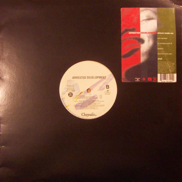 

12inch Record ARRESTED DEVELOPMENT - Africa s Inside Me Y58309 Chrysalis 1994 US Rap & Hip-Hop/R&B Used