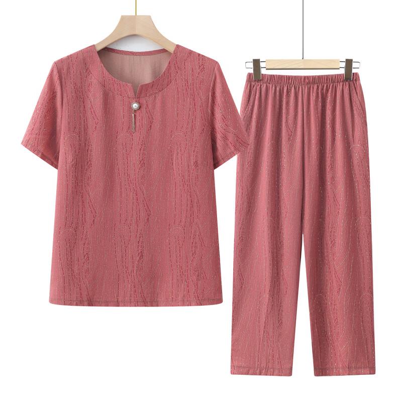 Women's Summer Short-Sleeve Two-Piece Set