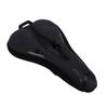 Bike Saddle Cover PU Silicone Foam Filling Anti Slip Cycling Seat Cushion Cover for Mountain Road Bikes Black