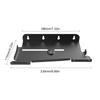 For PS5 Slim Console Wall Mounted Console Holder with 2 Controller Mounts Vertical Stand Storage Bracket for PlayStation 5 Slim